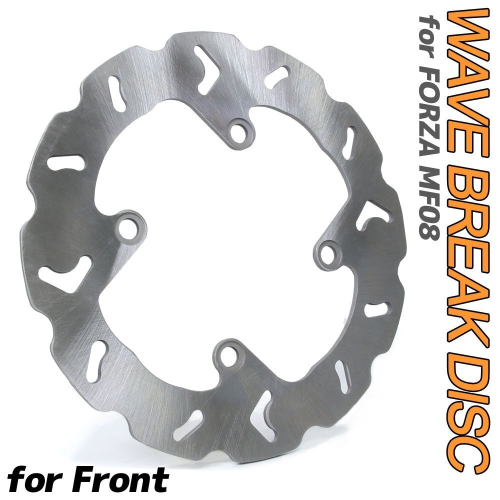 ホンダ フォルツァX/Z MF08 フロント用 ウェーブ ブレーキディスクローター バイク オートバイ 交換 パーツ 部品 修理拍卖