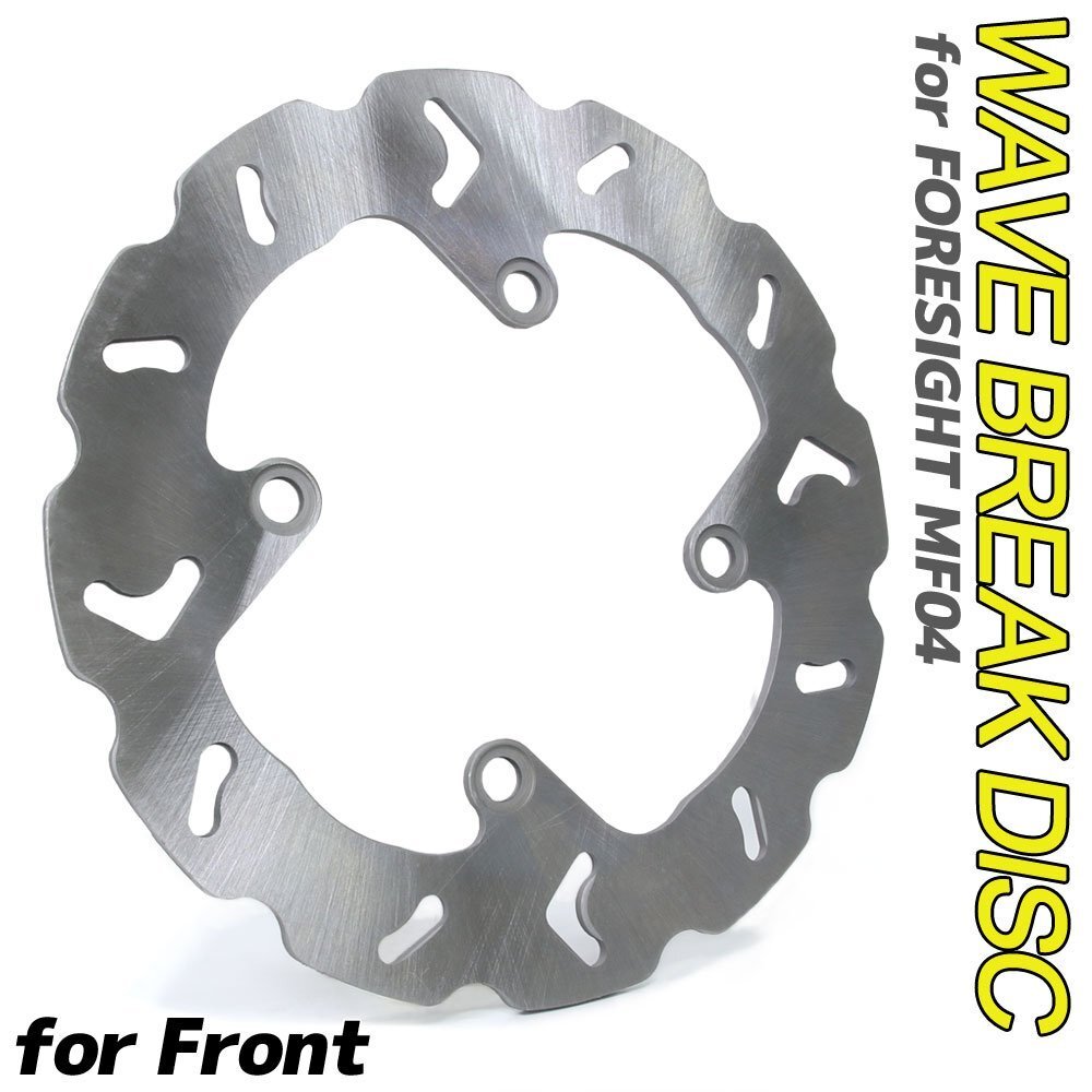 ホンダ フォーサイト MF04 フロント用 ウェーブ ブレーキディスクローター バイク オートバイ 交換 パーツ 部品 修理拍卖