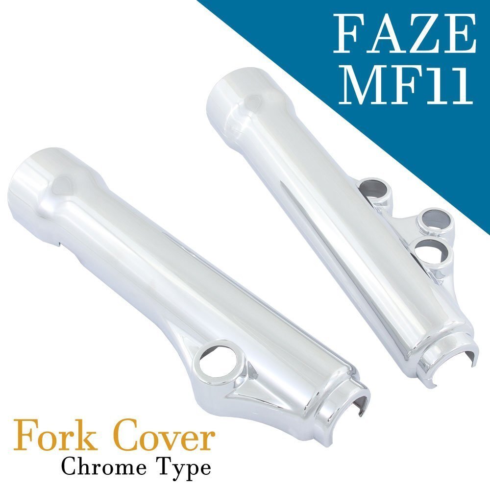 ホンダ フェイズ MF11 フロント クローム メッキ フォークカバー フロントカバー サスペンション ショック 外装 アウターチューブ拍卖