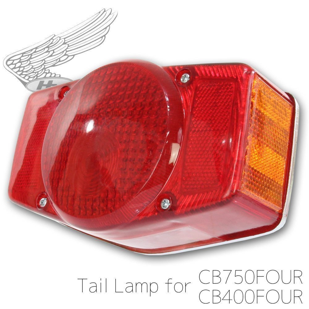 CB400FOUR CB750K2 国内仕様 純正タイプ テールランプ レッドレンズ ASSY ヨンフォア CB350F CB398F CB500F CB550F CB750F HONDA ホンダ拍卖