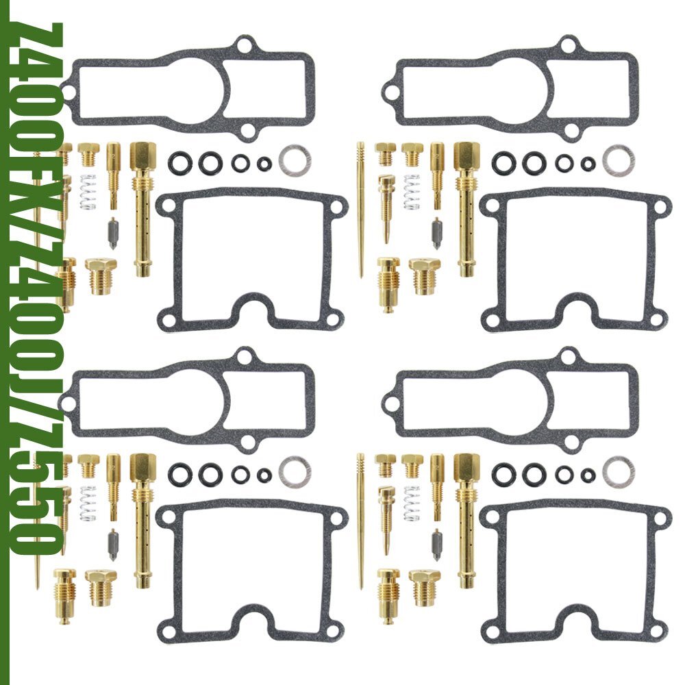 キャブレター リペアキット Z400FX Z400J 燃調キット メインジェット #90 #92 交換 4気筒分 修理 交換 部品 KZ400 E1 E2 E3 E4 J1 J2拍卖