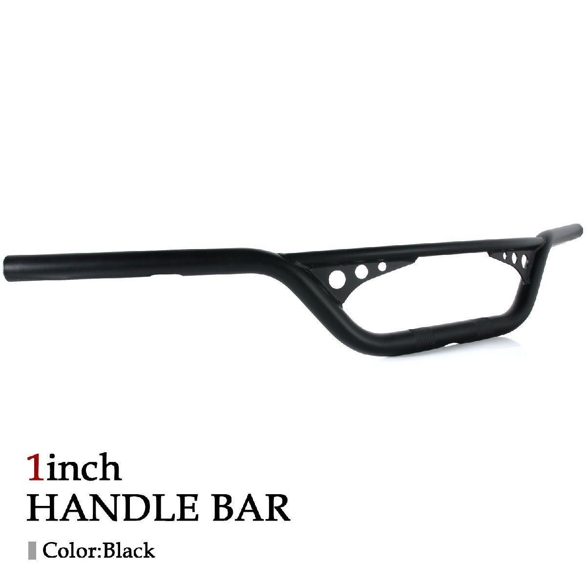 インチバー ハンドル 25.4 補強プレート アメリカン マットブラック カスタム FXDB-I1450 ストリートボブ FXDBC1580 FXDB1580 FXBB1750拍卖