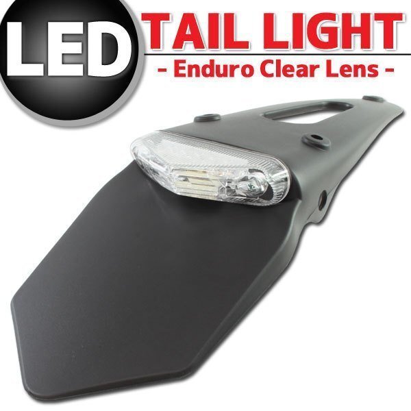 エンデューロLEDテールランプ クリアレンズ フサベル TE125 TE250 FE250 TE300 FE350 FE390 FE400e FS400e FE450 FS450e FE501 FE550e拍卖