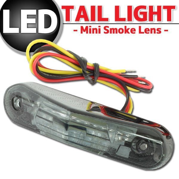 ミニLEDテールランプ スモークレンズ CRF250 WR250 250SB KSR110拍卖
