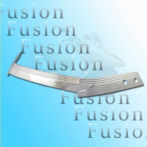 フュージョン MF02 フロント メッキガーニッシュ バイザー スクリーンガーニッシュ ホンダ 外装 バイク オートバイ 部品 パーツ カスタム拍卖