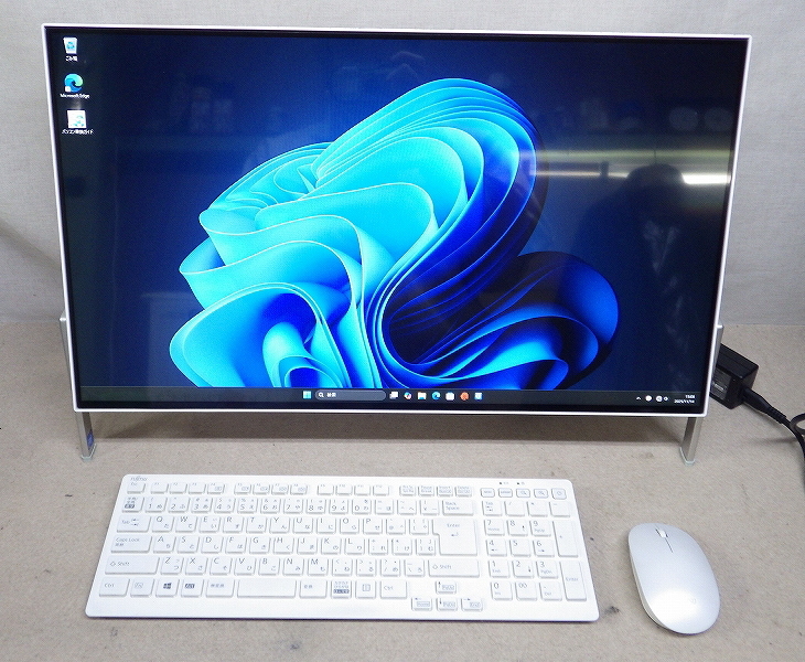Kミま2162 富士通■23.8型ワイド 一体型PC■ESPRIMO FH52/D3■Win11Home■Celeron 4205U@1.8GHz■メモリ4GB■SSD512GB■パソコン 本体拍卖