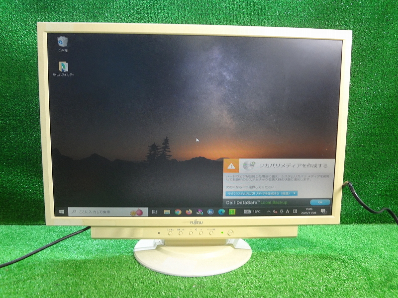 Kルみ1629 FUJITSU 富士通■ワイドモニター■VL-221SSW2■22インチ■接続ケーブル付属 液晶モニター パソコン周辺機器 液晶ディスプレイ拍卖