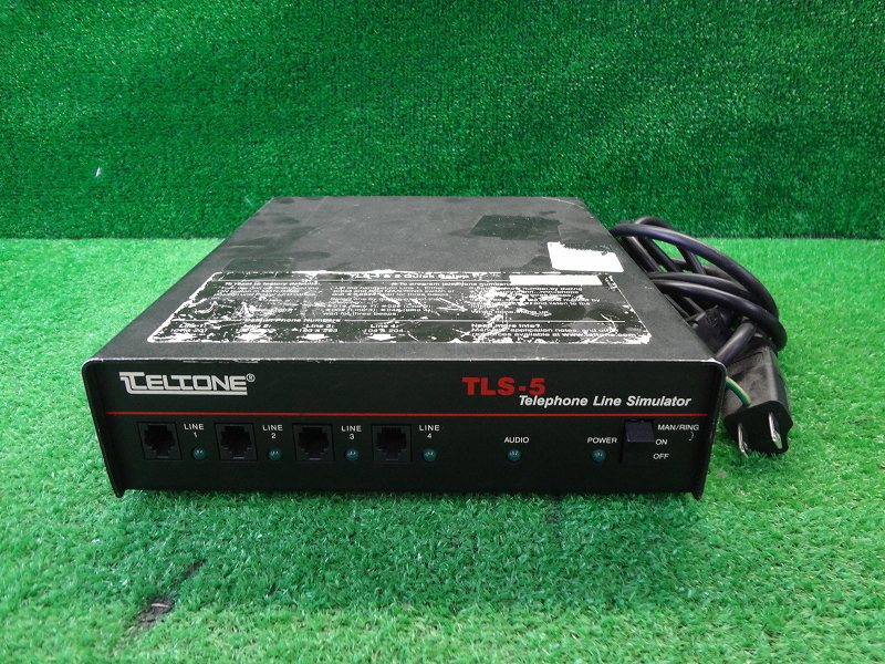 Kネか4096 Teltone■ラインシュミレーター■TLS-5■Telephone Line Smutator■電話回線 シュミレート機器 テスト機器 測定器 計測器拍卖