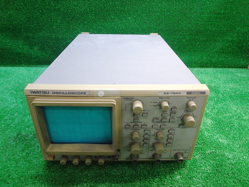 Kネみ1661 IWATSU 岩通■40MHz 2ch アナログ・オシロスコープ■SS-7804■測定機器 計測機器 電子機器拍卖