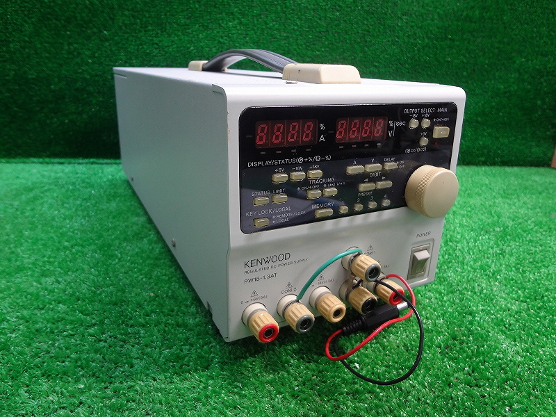 Kネみ1666KENWOOD ケンウッド■REGULATED DC POWER SUPPLY PW18-1.3AT■直流安定化電源 検査機器用品 計測機器用品 測定機器用品拍卖