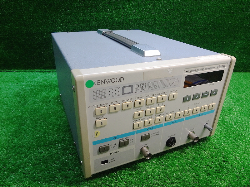 Kネみ1670 KENWOOD ケンウッド■PAL COLOR PATTERN GENERATOR■CG-952■パターンジェネレーター 信号機 映像信号発生器 測定器 計測器拍卖