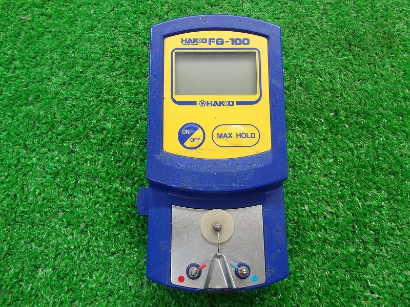 Kネお0928■白光 HAKKO ハッコー■HAKKO FG-100■こて先温度計・テスター■デジタル はんだ用品 はんだこてテスター 測定機器 計測機器拍卖