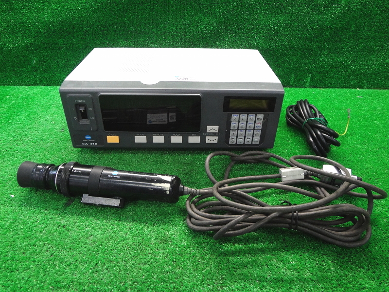 Kネか4188 KONICAMINOLTA コニカミノルタ■ディスプレイアナライザー■CA-310■カラーアナライザ 映像 オーディオ 分析 研究 測定器 計測器拍卖