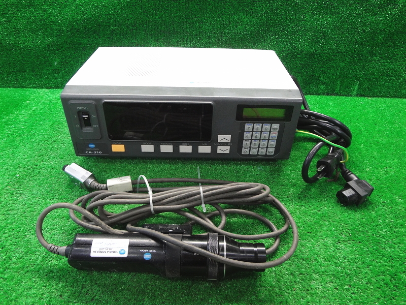 Kネか4189 KONICAMINOLTA コニカミノルタ■ディスプレイアナライザー■CA-310■カラーアナライザ 映像 オーディオ 分析 研究 測定器 計測器拍卖