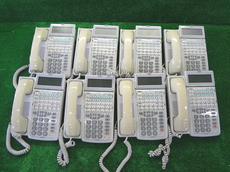Kネお0932■OKIネットワークス■ビジネスフォン ビジネスホン 8台セット■MKT/G-30DK/S-TEL■電話機 親機 OA機器 オフィス用品 事務用品拍卖