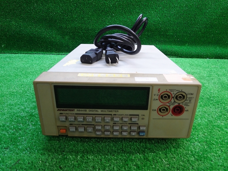 Kネお0935■ADVANTEST アドバンテスト■DIGITAL MULTIMETER デジタルマルチメーター■R6441B■直流電圧・電流源■測定機器 計測機器拍卖