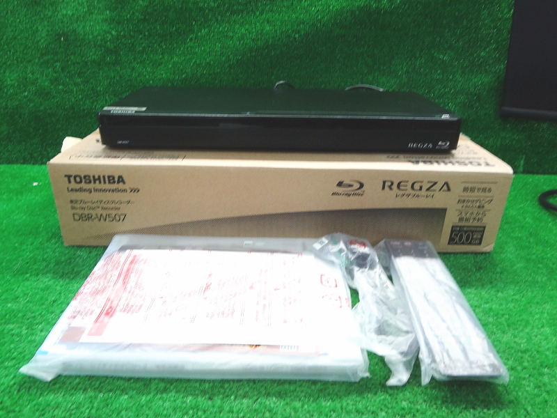 Kネか4201 TOSHIBA 東芝■ブルーレイディスクレコーダー■DBR-W507■REGZA レグザ■Blu-ray disc recorder■映像機器 テレビ 録画拍卖