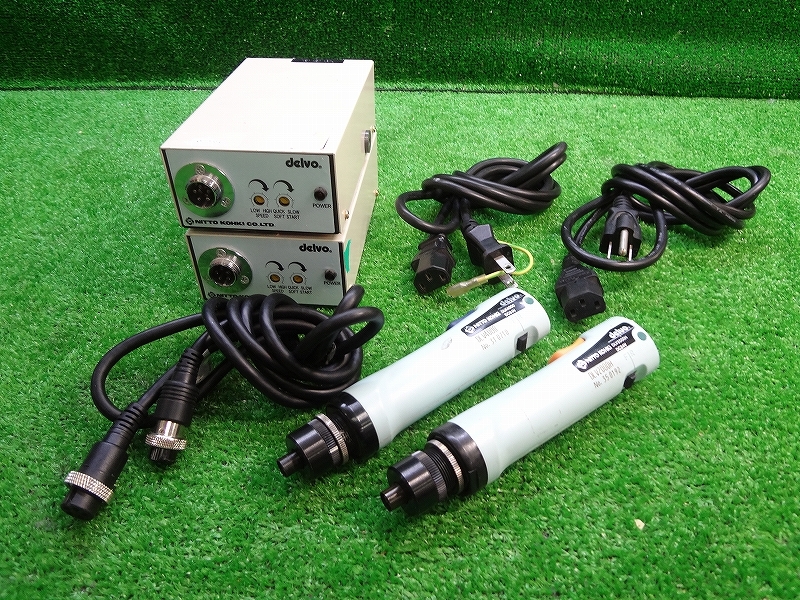 Kネお0949■NITTO KOHKI 日東工器■delvo 電動ドライバー ドライバ用コントローラ■DLC0350E,DLV4000,DLV2000H■電動工具 おまとめ 拍卖