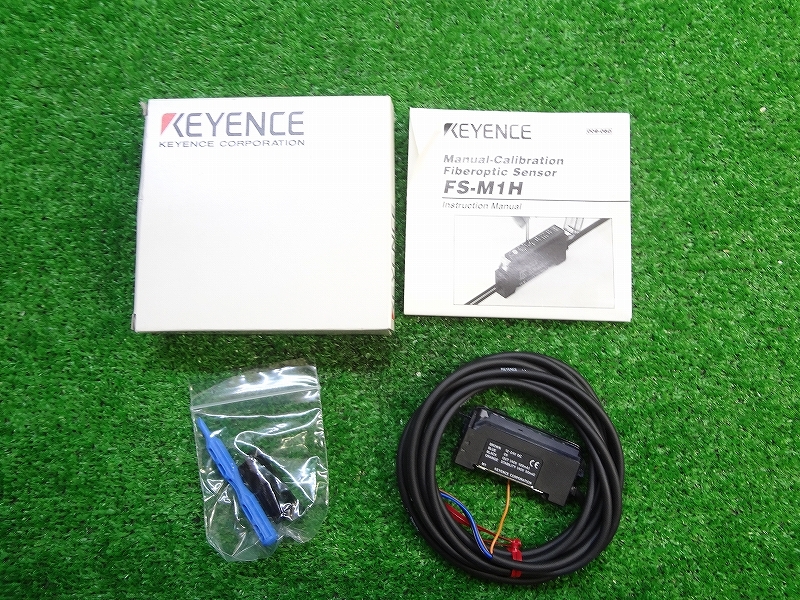 Kネお0960■KEYENCE キーエンス■Manual-Calibration,Fiberoptic Sensor■FS-M1H■ファイバアンプ ケーブルタイプ 電子部品 業務 産業 拍卖