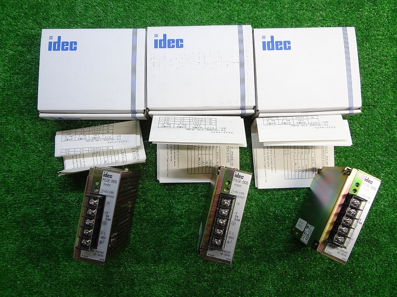 Kネお0962■idec IDEC アイデック■SWITHING POWER SUPPLY スイッチングパワーサプライ■PS3E-B05C■3点セット■PS3Eシリーズ 電子部品拍卖