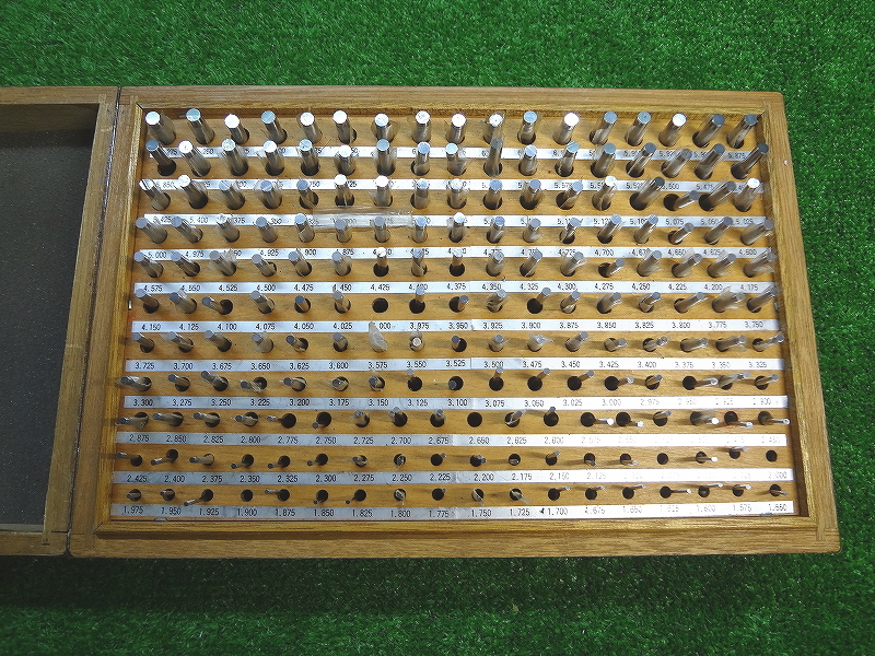 Kネお0964■TOSHO 東商■ピンゲージセット■MM-1 PLUS■サイズ1.550~6.275mm■測定器 基準器 ゲージ 工具拍卖