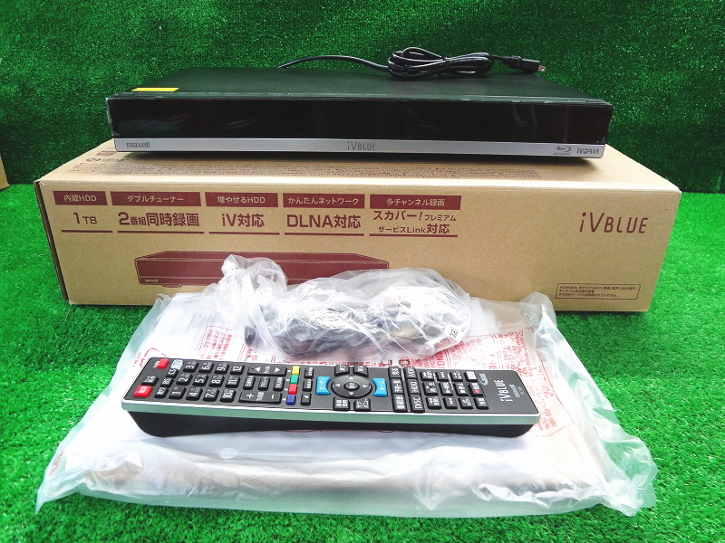 Kネか4222 maxell マクセル■Blu-ray disc recorder■BIV-WS1000■IVDRスロット搭載■ブルーレイディスクレコーダー■2014年製■映像機器拍卖