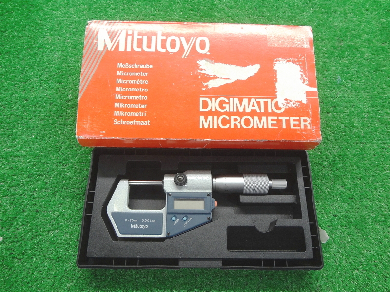 Kネか4226 Mitutoyo ミツトヨ■デジタルマイクロメーター■MDC-25M■293-421-20■0-25mm 0.001mm■Digmatic Micrmeter■測定工具 拍卖