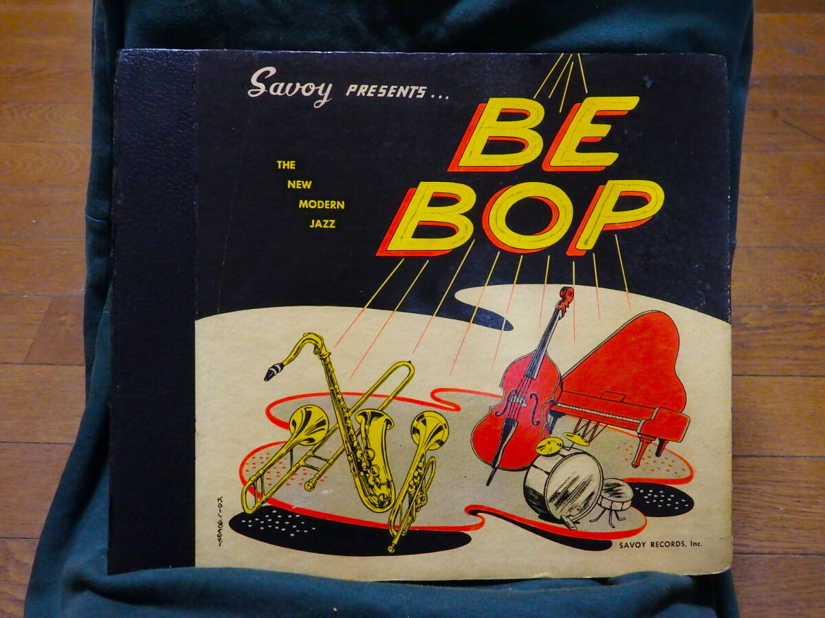 ☆★撃レア☆超希少!SP盤78rpm ☆Be Bop! ★ CHARLIE PARKER ★SAVOY 【4枚組アルバム】☆臨場感が全く違います !!!☆匿名配送☆拍卖