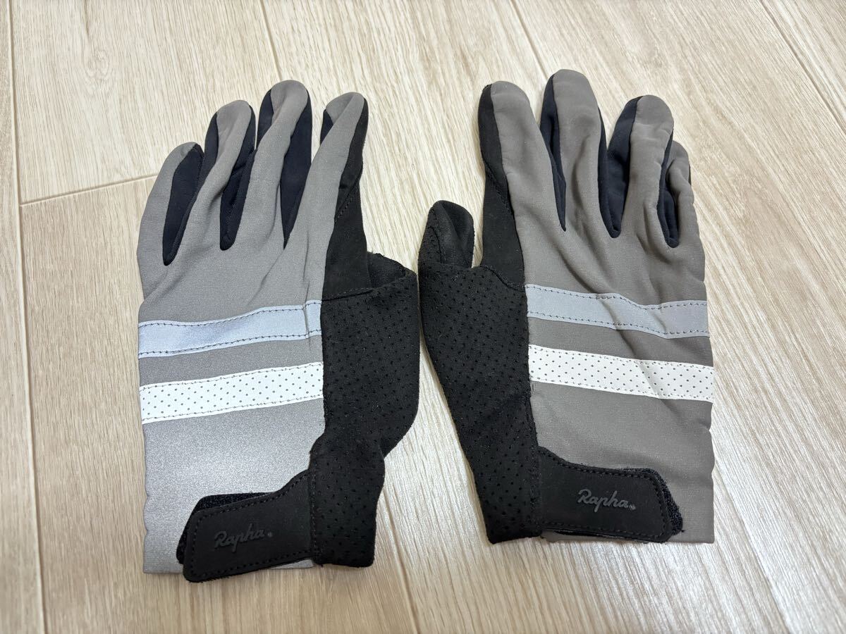 Rapha ラファ BREVET REFLECTIVE GLOVES ブルベ リフレクティブ グローブ サイクルグローブ拍卖