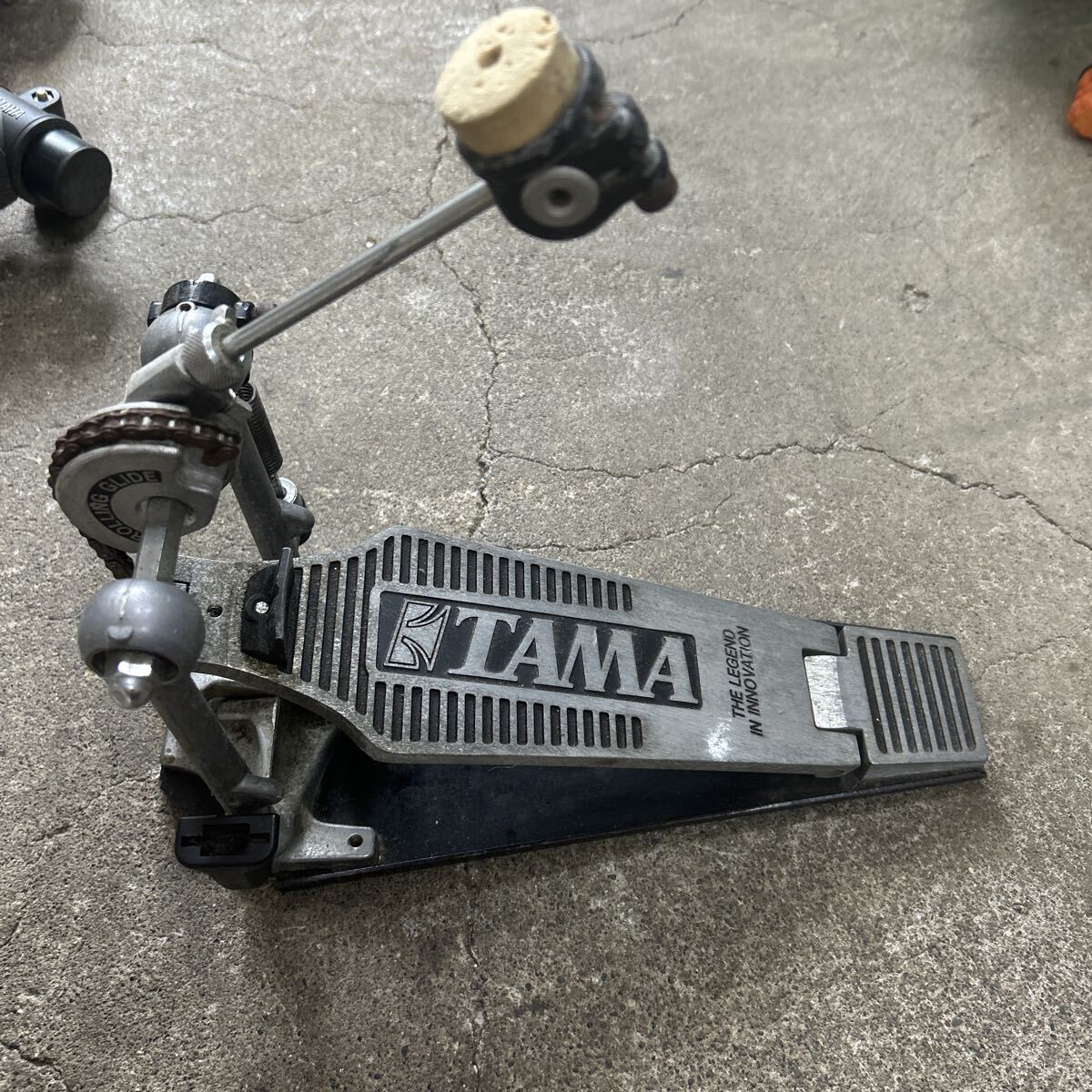 TAMA タマ IRON COBRA ドラムペダル The Legend in innovation キックペダル ジャンク 中古現状保管品拍卖