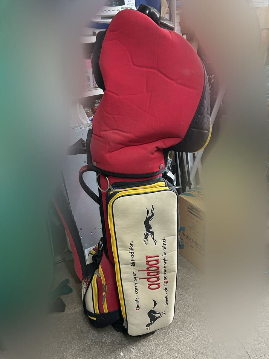 adabat アダバット ゴルフバッグ キャディバッグ 現状品拍卖