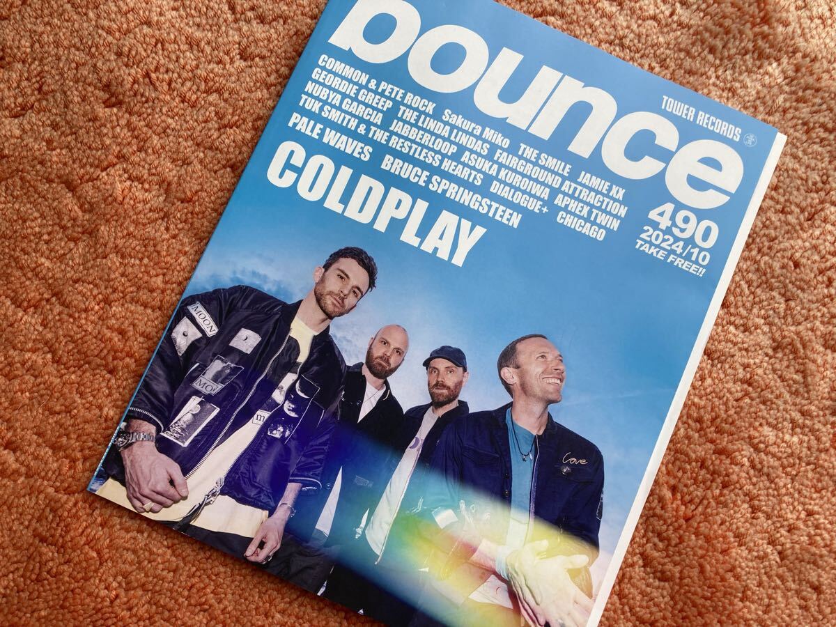 バウンス タワレコ 490 COLDPLAY BRUCE SPRINGSTEEN PALE WAVES bounce 拍卖