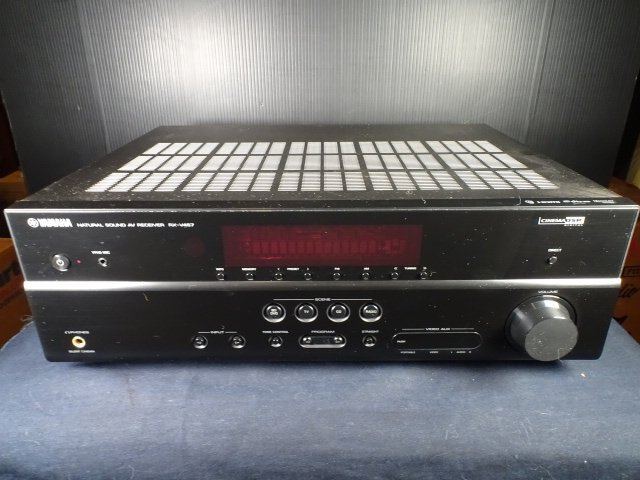 YAMAHA RX-V467 AVレシーバー 通電・各切り替えO.K. 音出ません リモコン欠品 外装きれい 現状品拍卖