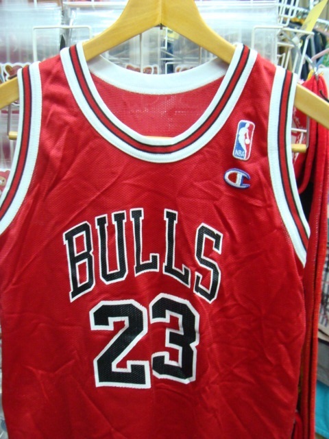 【使用感強め】NBA シカゴ・ブルズ ジョーダン ユニフォーム (14-16) Champion製拍卖