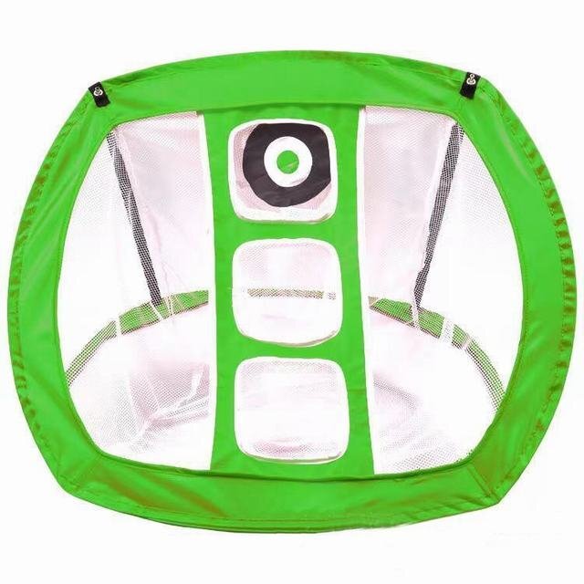 ゴルフネット ゴルフ パター 練習用品 折り畳み 狙い 室内 3角度 アプローチネット チップイン ショット練習 収納袋付き グリーン拍卖