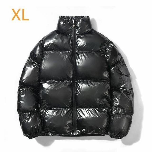 防寒トップス メンズ 中綿ダウン キルトコート 秋冬アウタ 防風 おしゃれ 大きいサイズ 暖か タウンユース XLサイズ ブラック拍卖