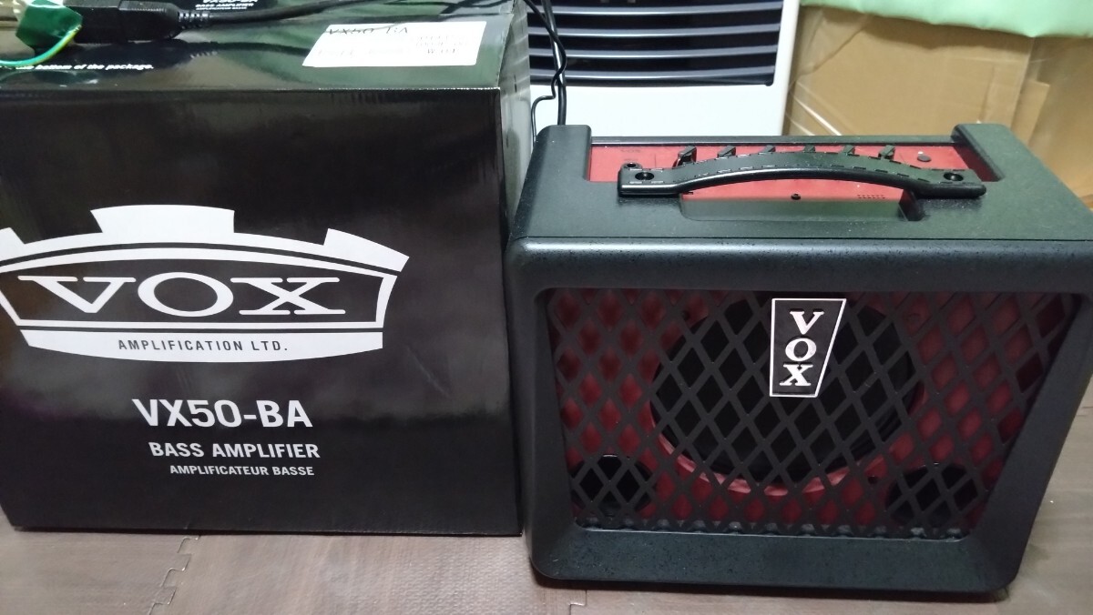 VOX Nutube搭載 ベースアンプ VX50 BA コンパクト 軽量設計 50W 完品 美品拍卖