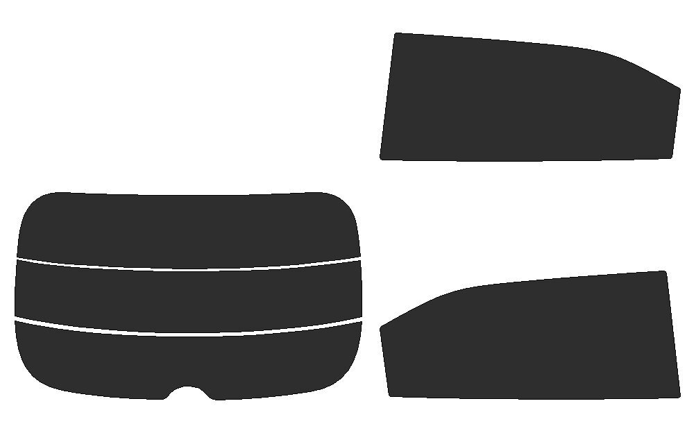 【AXISヤフオク!店】 SunTek 断熱スモーク05 ヴェゼル RV3 リア用セット 高いプライバシー効果と断熱効果拍卖