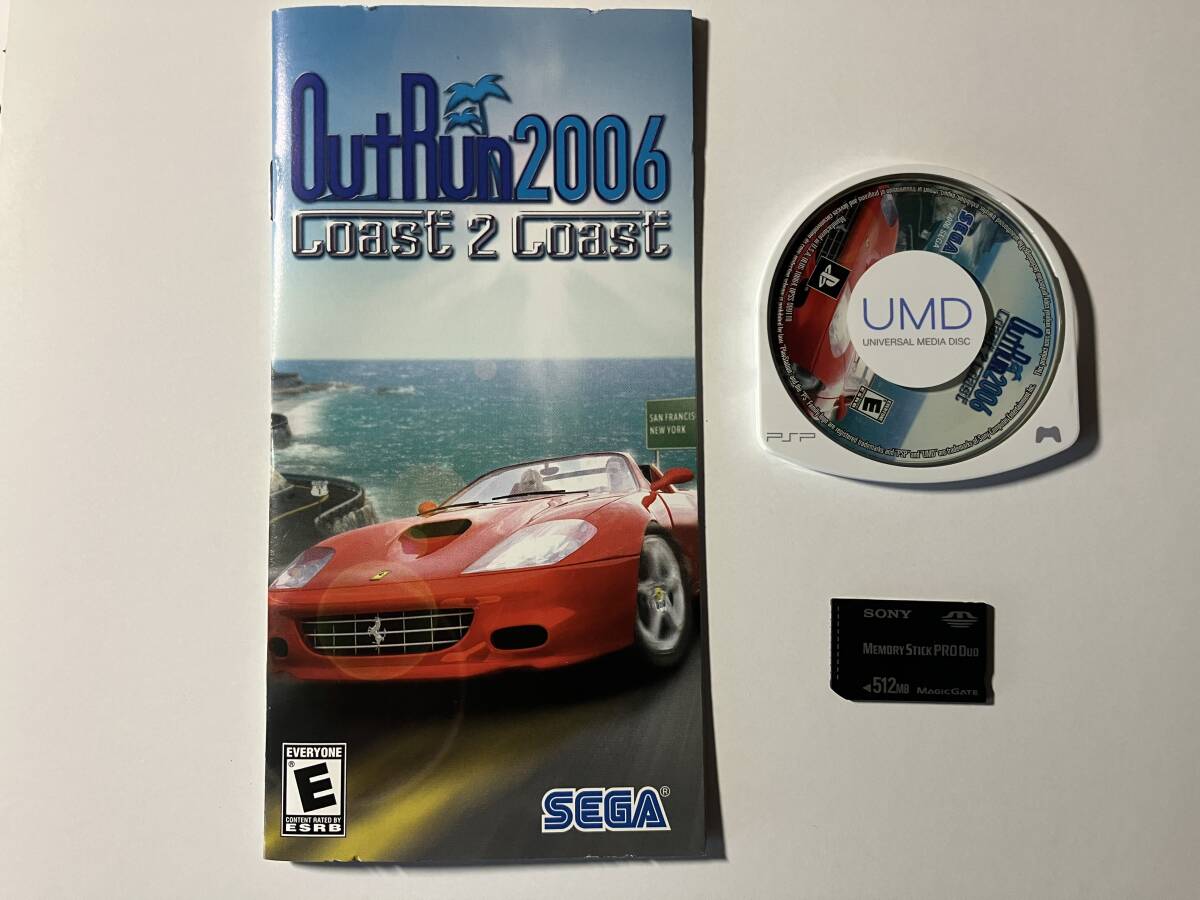 ジャンク◇PSP用「outrun2006 coast2 coast」北米版◇ケース・ジャケット無し拍卖
