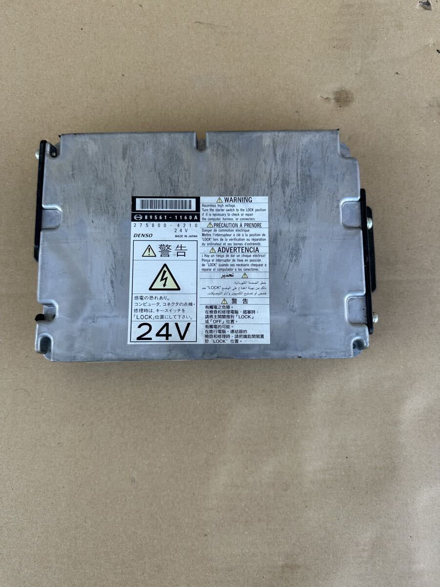 C120 日野 プロフィア 89561-1160A 275800-4210 コントローラー エンジン コンピューター拍卖