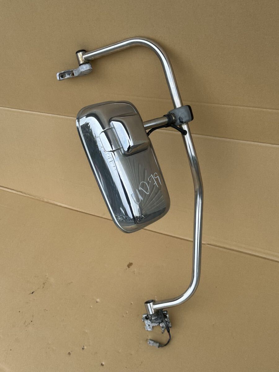 C168 純正 日産 UD クオン トラックス メッキミラーステー メッキサイドミラー サイドミラー メッキ ミラー 右 右側 拍卖