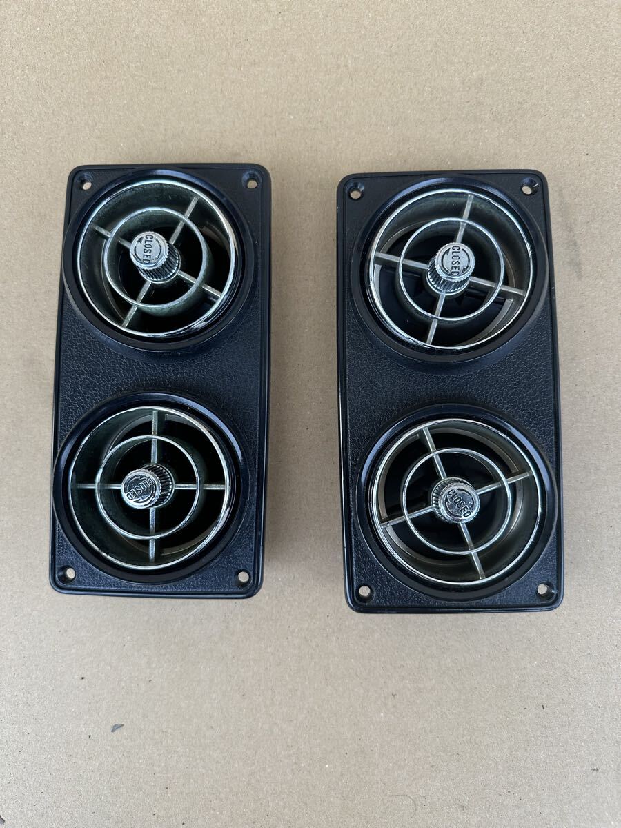 C221 路線バス メッキ クーラー エアコン 吹き出し口 観光バス サロンバス 2個 セット 拍卖