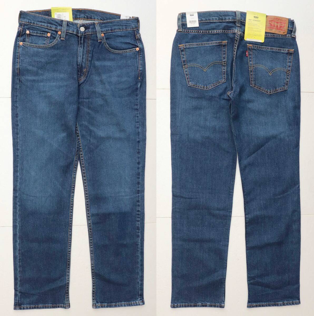 新品 リーバイス 00514-1702 W32 L32 514 ストレート インディゴ・ミッドユーズド ストレッチデニム Levi's #MR拍卖