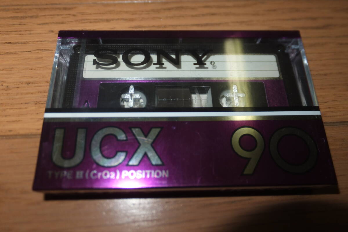 *新品 日本製 SONY UCX 90分 ハイポジション カセットテープ タイプ2 HIGH POSITION TYPEⅡ UCX90 90 ソニー*拍卖