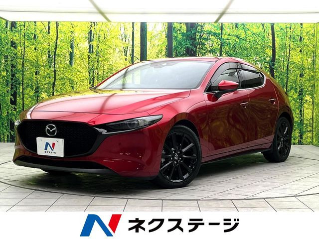 【諸費用コミ】:令和2年 MAZDA3ファストバック 2.0 X バーガンディ セレクション拍卖