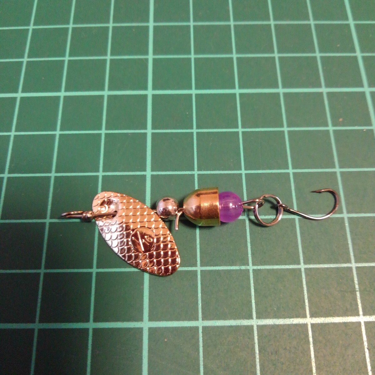 インラインブレードスピナー  3g ゴールド 検) ヤマメ イワナ AR-S トラウト バイブリックルースターテール 管理釣り場 岩魚 アマゴ ニゴ拍卖