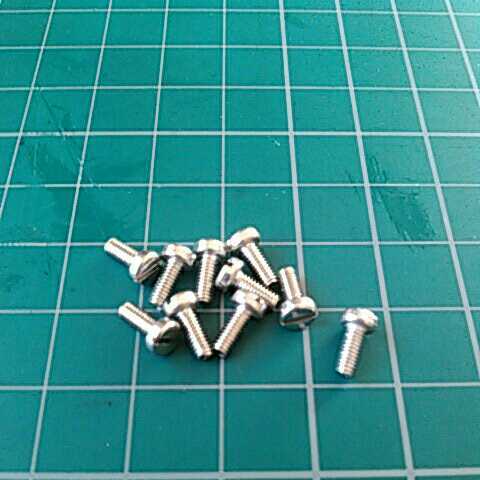 平頭ネジ M2.5 L6 ステンレス 10個 検)abu サイドカップ 4600c 5500c 6500c 4601 5601 6601 雷魚 かご ジギング 4501 5501 6501 フレーム拍卖