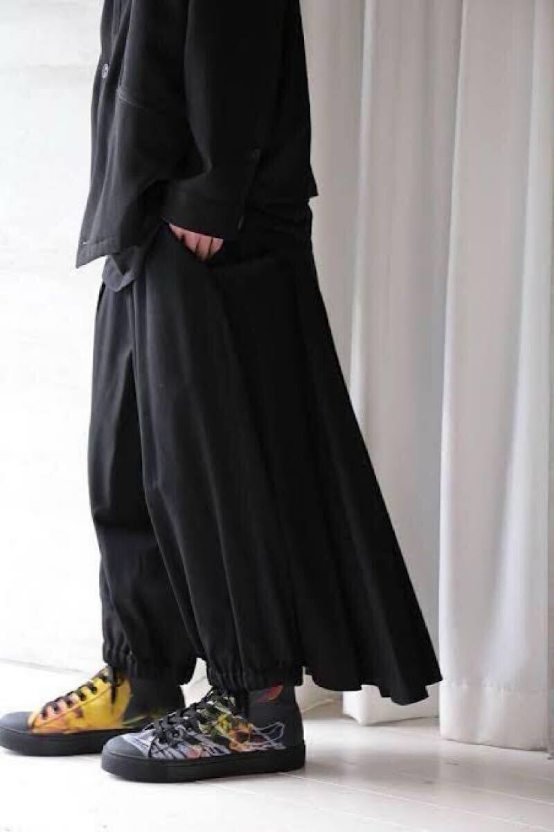 Yohji Yamamoto POUR HOMME カラスパンツ ブラック拍卖