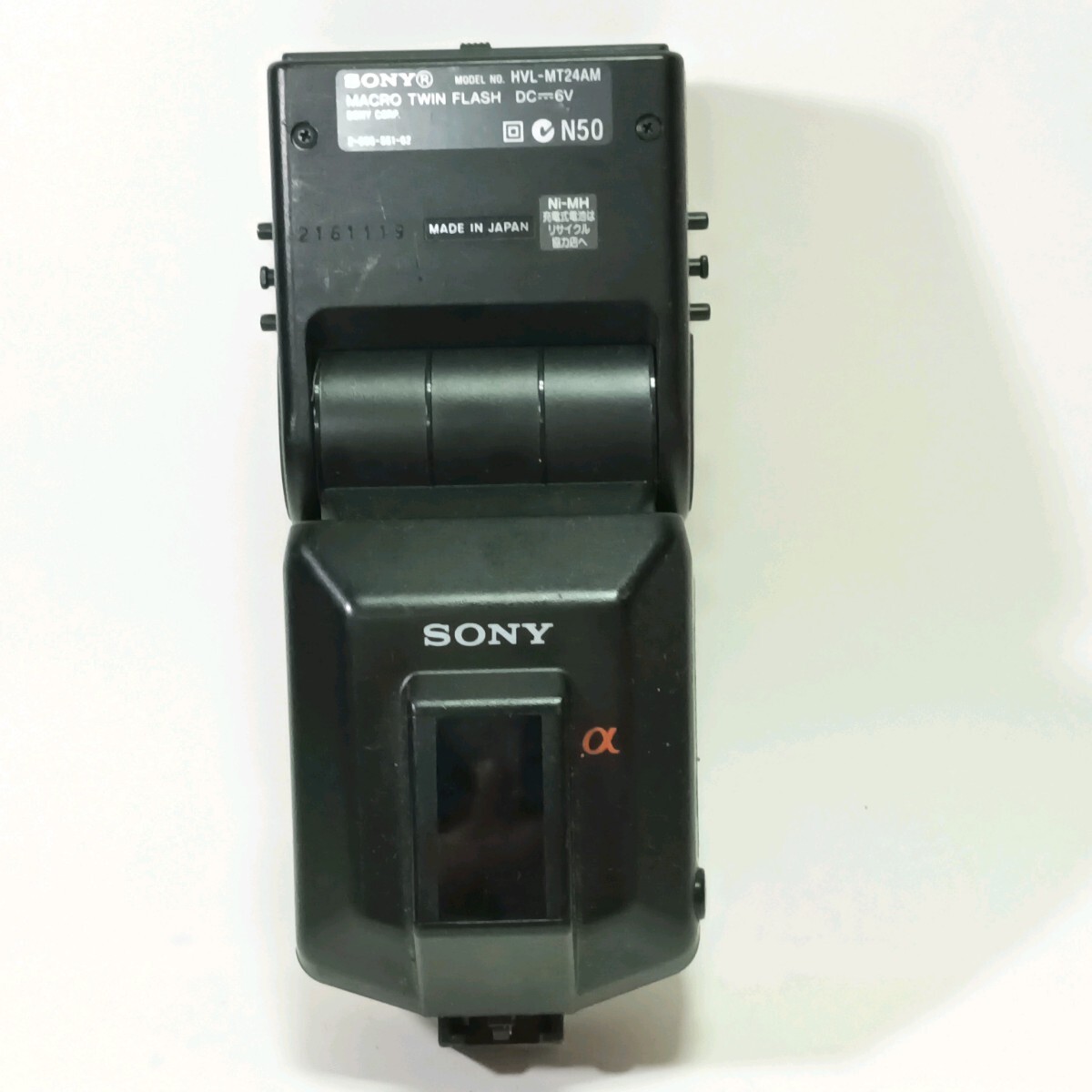 ★動作未確認★SONYソニー HVL-MT24AM マクロツインフラッシュキット ソニー ストロボフラッシュ カメラアクセサリー #A272拍卖