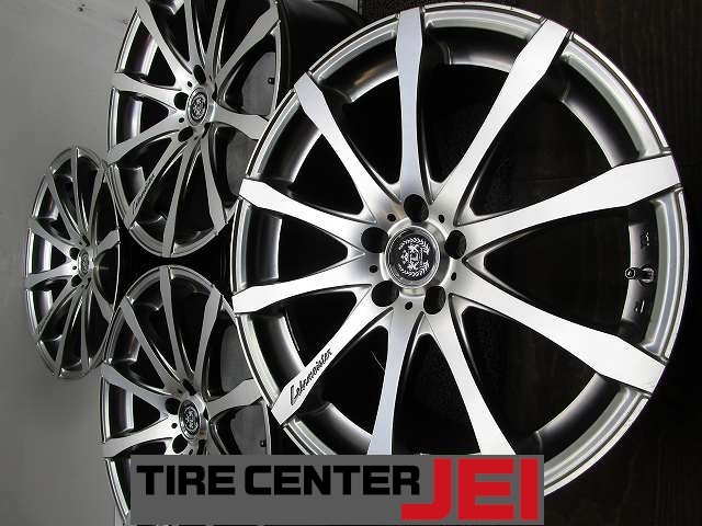 20インチ レアマイスター 9.5J+45 114.3 中古アルミホイール4本セット 送料無料(A20-5589)拍卖